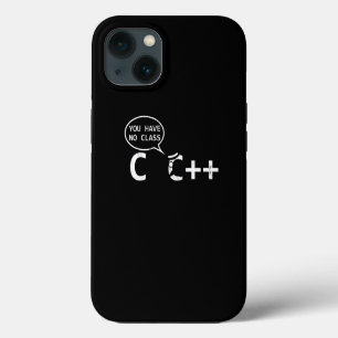 Grappig shirt voor computerprogrammeur C-klasse gr iPhone 13 Hoesje