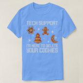 Grappig Shirt voor kersttech Support Computer Prog (Design voorkant)