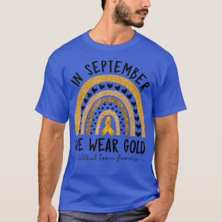 Grappig Shirt voor kinderkanker in Septemb