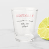 Grappig Shot Glas (Achterkant)