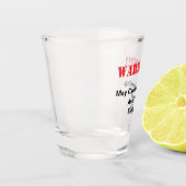 Grappig Shot Glas (Links)