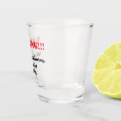 Grappig Shot Glas (Rechts)