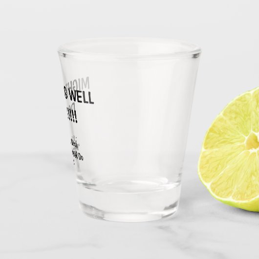 Grappig shotglas shot glas (Rechts)