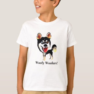 Grappig Siberisch Husky Boys T-shirt