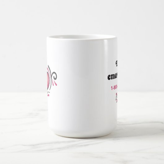 Grappig Simpel Bel Mama Koffie Mok (Center)