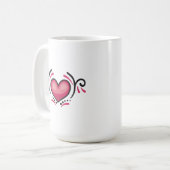 Grappig Simpel Bel Mama Koffie Mok (Voorkant links)