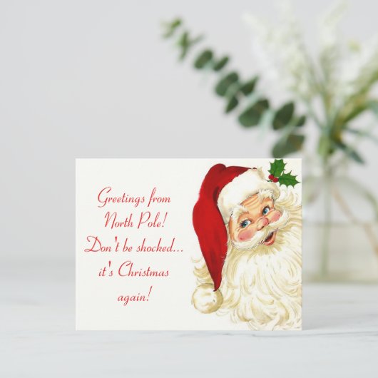  Grappig Sinterklaas Briefkaart (Staand voorkant)