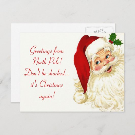  Grappig Sinterklaas Briefkaart (Voorkant / Achterkant)