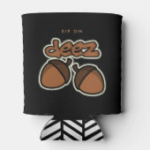 Grappig "Sip On" deez noten Blikjeskoeler (Achterkant)