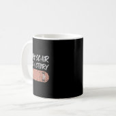 Grappig Skate Geschaafde Design Cool Skateboarder Koffiemok (Voorkant links)