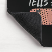 Grappig Skate Geschaafde Design Cool Skateboarder Muismat (Hoek)