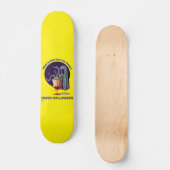 grappig skateboard "HAPPY HALLOWEEN 2" (Voorkant)