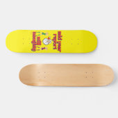grappig skateboard "STILL NAUGHTY" (Horizontaal)