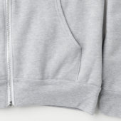 Grappig Skateboarden Ghost Mannen Zip Hoodie (Detail - zoom)