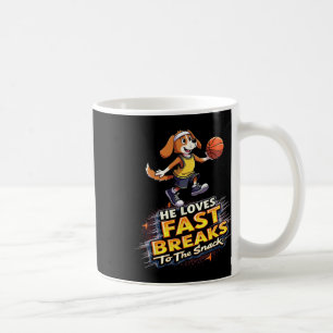 Grappig skelet cadeau voor Beagle honden liefhebbe Koffiemok