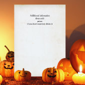 Grappig Skelet Cocktail Kantoor Halloween Feest Kaart