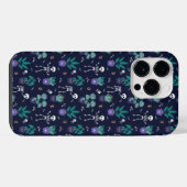 Grappig skelet Halloween Hocus Pocus heksen iPhone Hoesje (Achterkant horizontaal)