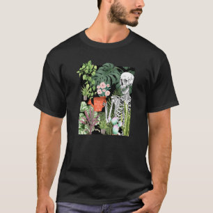 Grappig Skelet Je Maakt Me Voelen Levende Tuinman T-shirt