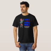 Grappig skelet, Kamala Walz 2024, voorwaarts niet  T-shirt (Voorkant volledig)