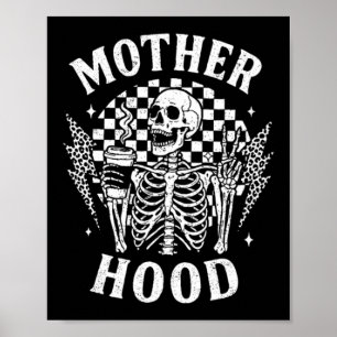 Grappig Skelet Moederschap Grappig Moeder Leven Ko Poster