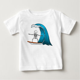 Grappig skelet surfen