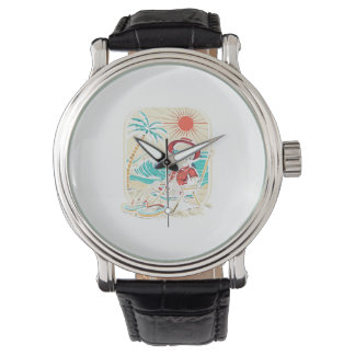 Grappig Skelet Zomer Horloge
