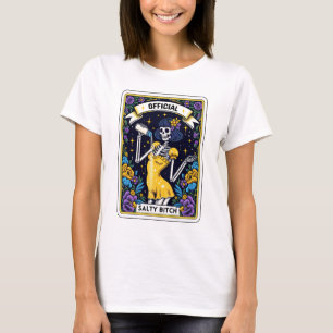 Grappig Skelet Zout B Tarot T-shirt