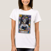Grappig Skeleton De leraar Tarot T-shirt (Voorkant)