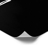 Grappig Skeleton Heart Hands. Halloween Costume Sk Poster (Hoek)