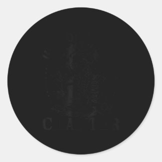 Grappig Skeleton-leesboek Nog een hoofdstuk Ronde Sticker