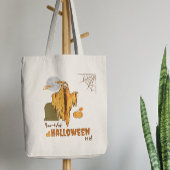 Grappig Skeleton Pompoen Volwassen Humor Halloween Tote Bag