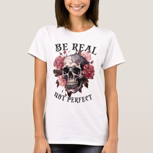 Grappig Skeleton T-shirt met Quote, Skeleton T-shi (Voorkant)