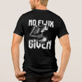 Grappig Skeleton Welder Geen Flux Gezien Mannen Tri-Blend Shirt (Achterkant)