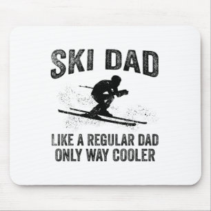 Grappig Ski Vader Cadeau Skiërs Schattige Ski Lief Muismat