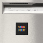 Grappig Skibidi toilet Magneet (Insitu (Vaatwasser))