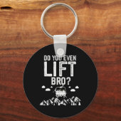 Grappig Skilopen Til je zelfs bro Snowboarden Skië Sleutelhanger (Voorkant)