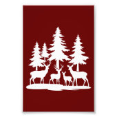 Grappig Skinny Pine Tree Summer Hiking Camping Foto Afdruk (Voorkant)