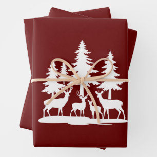 Grappig Skinny Pine Tree Summer Hiking Camping Inpakpapier Vel