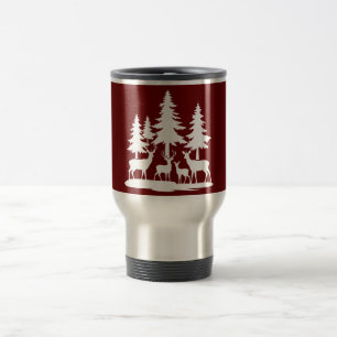 Grappig Skinny Pine Tree Summer Hiking Camping Reisbeker