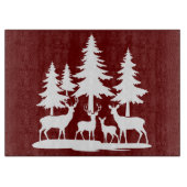 Grappig Skinny Pine Tree Summer Hiking Camping Snijplank (Voorkant)