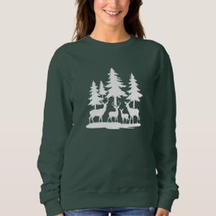Grappig Skinny Pine Tree Summer Hiking Camping Trui