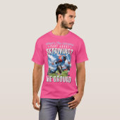 Grappig Skydiving Skydiver Wat is er moeilijk aan  T-shirt (Voorkant volledig)