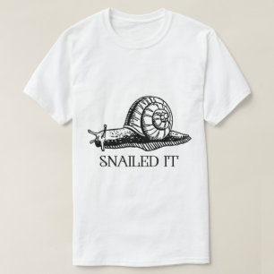Grappig Slakken Pun Design T-shirt