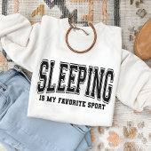 Grappig Slapen Quote Shirt, Sarcastisch Humor Shir T-shirt