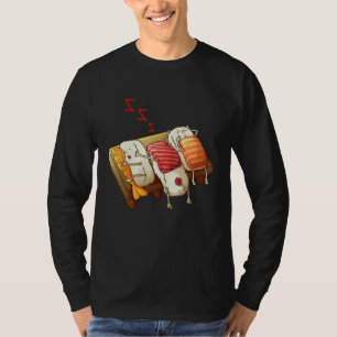 Grappig Slapen Sushi Roll Lover Pyjama Party Cool T-shirt