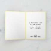 Grappig slecht chick kip zusje gelukkig verjaardag bedankkaart (Binnen)