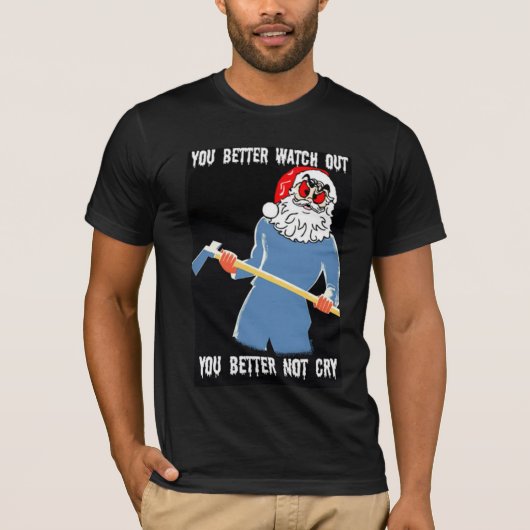 grappig, slecht kerstshirt t-shirt (Voorkant)