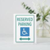 Grappig slecht parkeerbiljet briefkaart (Staand voorkant)