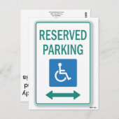 Grappig slecht parkeerbiljet briefkaart (Voorkant / Achterkant)