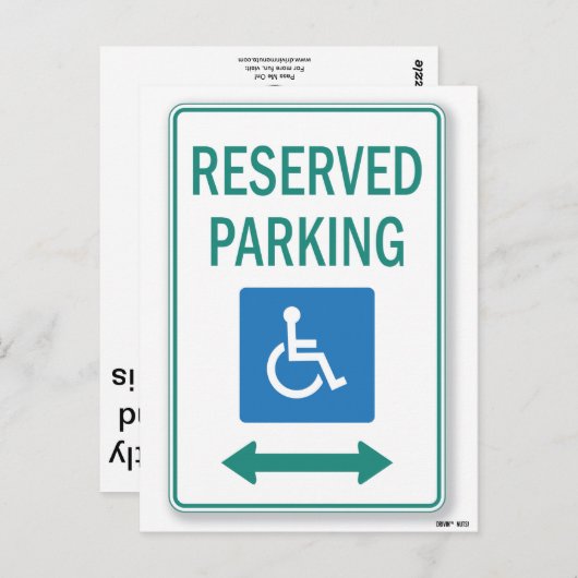 Grappig slecht parkeerbiljet briefkaart (Voorkant / Achterkant)